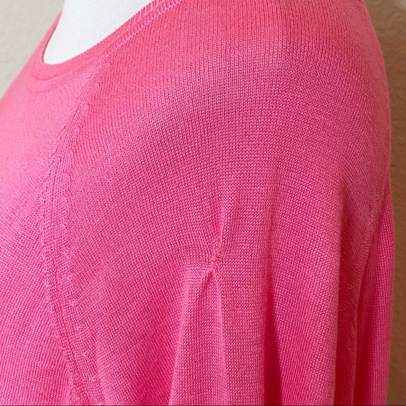 Zara Hot Pink Knit light weight sweater - Size: M - Picture 3 of 9